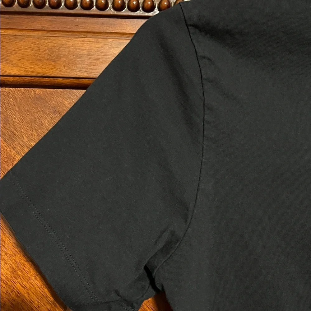 Jordan Black Tee with Red Jumpman Logo